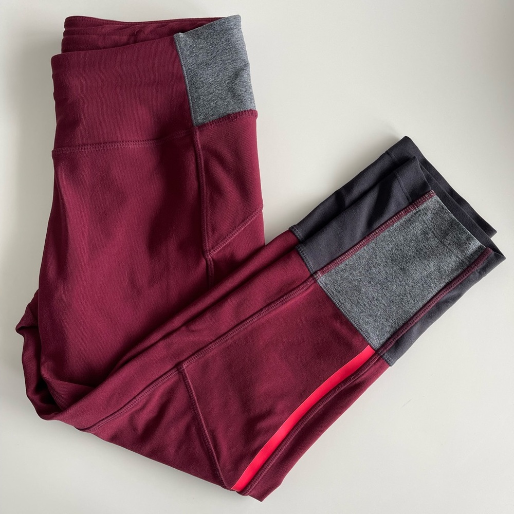 💕 2 for $35 💕 MPG Burgundy Leggings